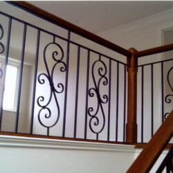 Custom made stainless steel balustrades