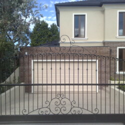 Large Front Gate Steel Campbellfield Melbourne