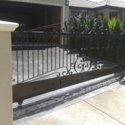 Wrought Iron Gate Airport West Melbourne